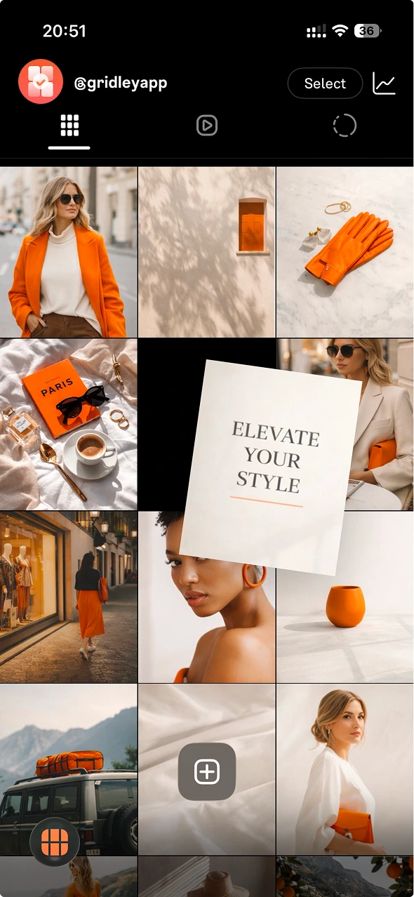 Gridley – feed preview